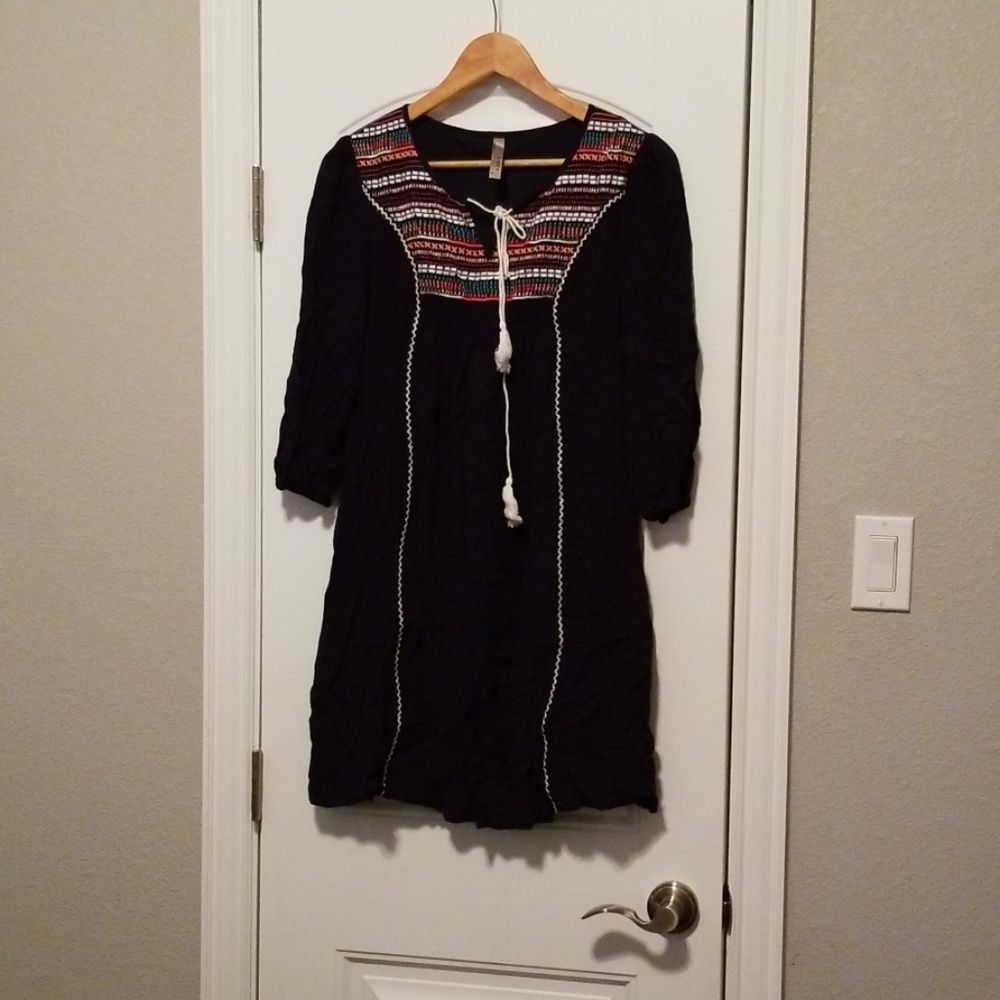 Entro Navy Dress Size Small